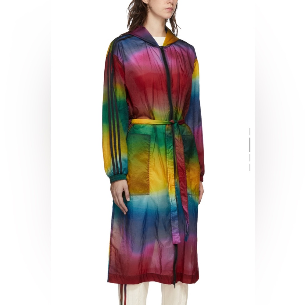 Adidas X Paolina Russo Multicolour Oversize Coat - Picture 6 of 8